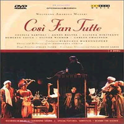 Ʈ :    (Mozart : Cosi Fan Tutte) (2 DVD)(ѱ۹ڸ) - Cecilia Bartoli