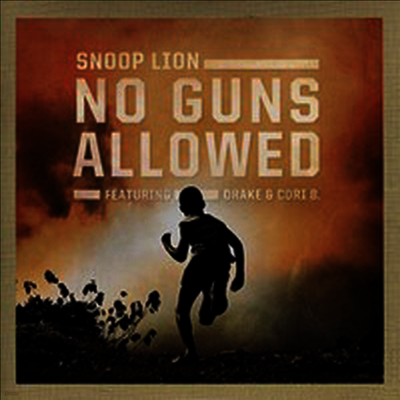 Snoop Lion — No Guns Allowed (7Inch Single) 앨범 커버