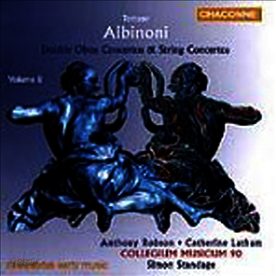 알비노니 : 더블 오보에 협주곡, 현악 협주곡 (Albinoni : Double Oboe Concertos, String Concertos)(CD) - Anthony Robson