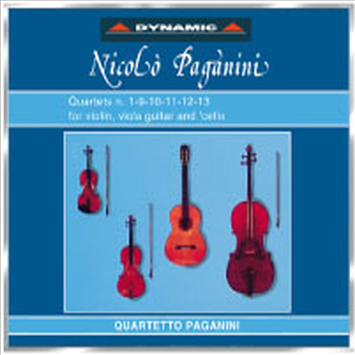 İϴ : Ǳ Ÿ   (Paganini : Quartets For String & Guitar No.1, No.9-13) (2CD) - Paganini Quartet