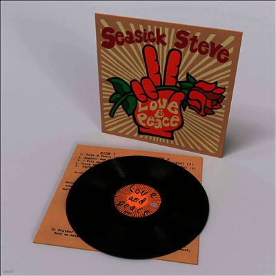 Seasick Steve — Love & Peace 앨범 커버