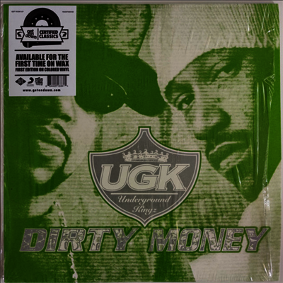 UGK — Dirty Money 앨범 커버