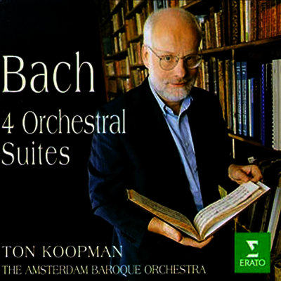 바흐 : 4개의 관현악 모음곡 (Bach : 4 Orchestral Suites)(CD) - Ton Koopman