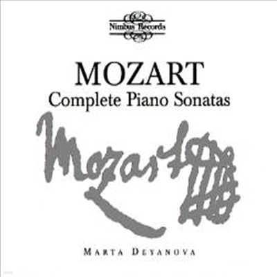 Ʈ : ǾƳ ҳŸ  (Mozart : Complete Piano Sonatas) (6CD) - Marta Deyanova