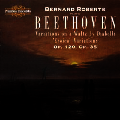 베토벤 : 디아벨리 변주곡, 에로이카 변주곡 (Beethoven : Diabelli Variations Op.120 & Eroica Variations Op.35)(CD) - Bernard Roberts