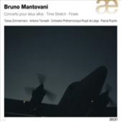 브루노 만토바니 : 2대의 비올라를 위한 협주곡, 타임 스트레치, 피날레 (Bruno Mantovani : Concerto For 2 Violas, Time Stretch & Finale)(CD) - Pascal Rophe