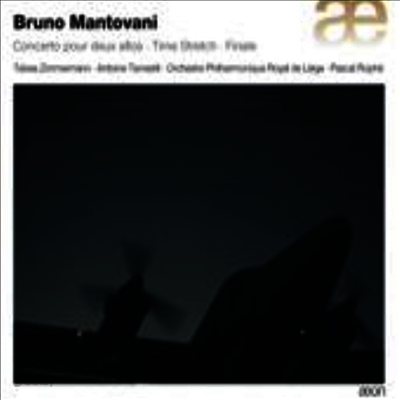 브루노 만토바니 : 2대의 비올라를 위한 협주곡, 타임 스트레치, 피날레 (Bruno Mantovani : Concerto For 2 Violas, Time Stretch & Finale)(CD) - Pascal Rophe