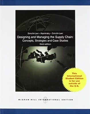 Designing and Managing the Supply Chain : Concepts, Strategies and Case Studies(English/Paperback  ? International Edition, third edition 2008 ) 