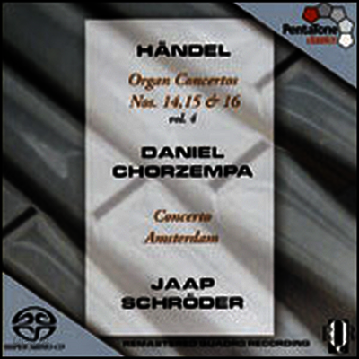 헨델 : 오르간 협주곡 14-16번 (Handel : Organ Concertos Nos.14, 15, 16) (SACD Hybrid) - Daniel Chorzempa