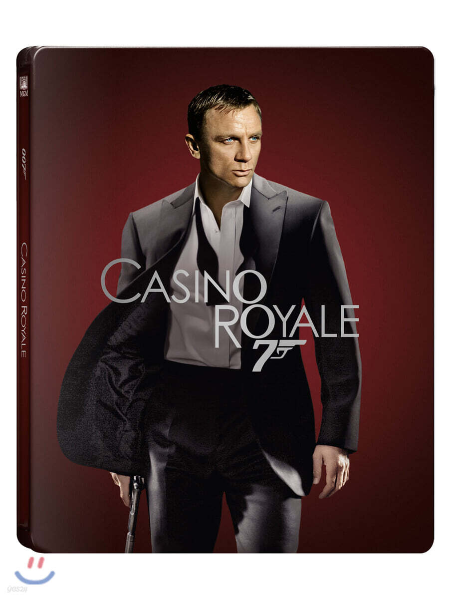 007 카지노 로얄 (2Disc 4K UHD + 2D 스틸북 한정판) : 블루레이