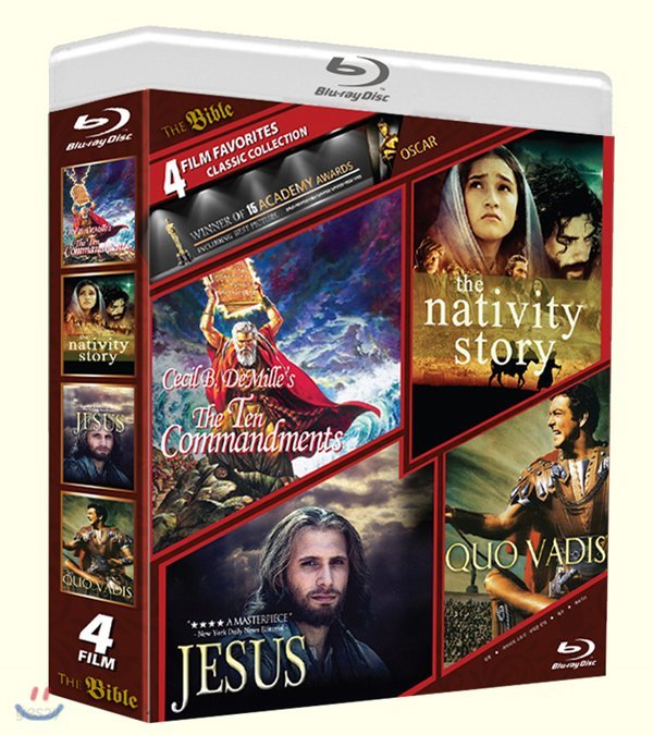 죽기전에 꼭 봐야할 명작 5Film : 십계, 네티비티 스토리 : 위대한 탄생, 예수, 쿼바디스