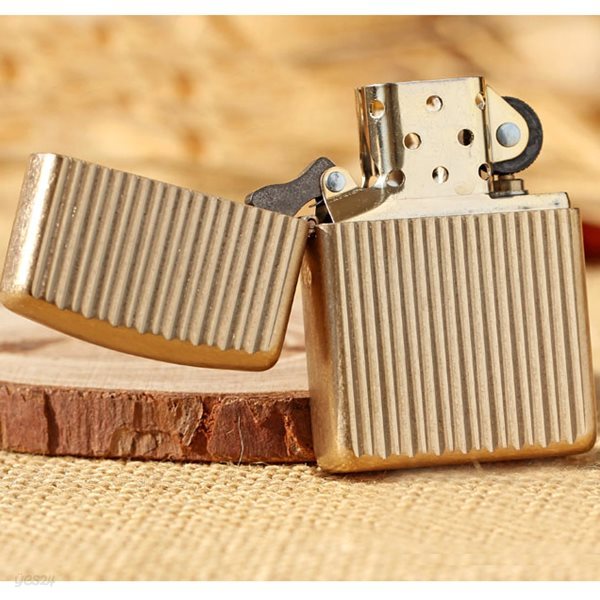 ZIPPO 라이터 28638  Armor Tumbled Brass