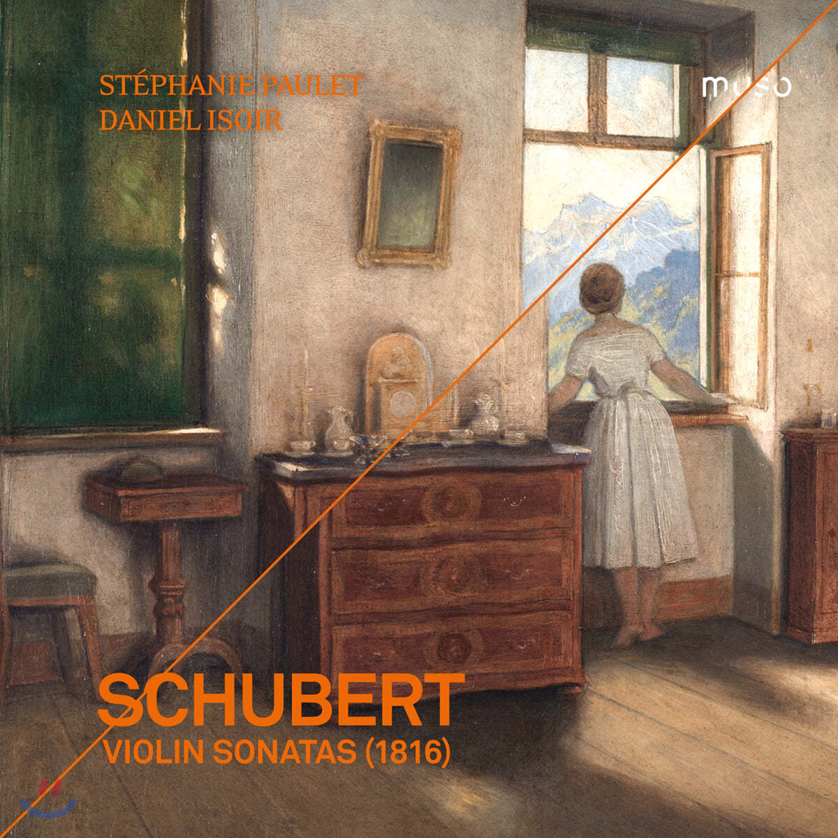 Stephanie Paulet / Daniel Isoir 슈베르트: 바이올린 소나타 D.384, 385, 408, 576 (Schubert: Violin Sonatas)