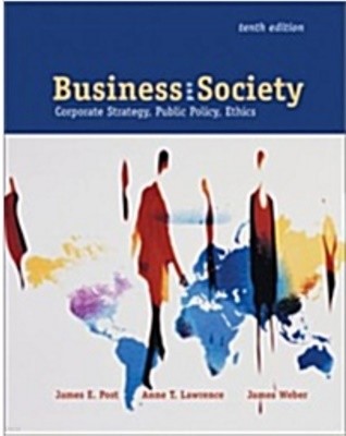 Business and Society: Corporate Strategy, Public Policy and Ethics (Hardcover, 10th)?