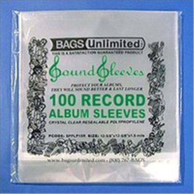 Bags Unlimited - SPPLP15R-100 CT Snug Reasealable Poly Sleeve (LPĿ)