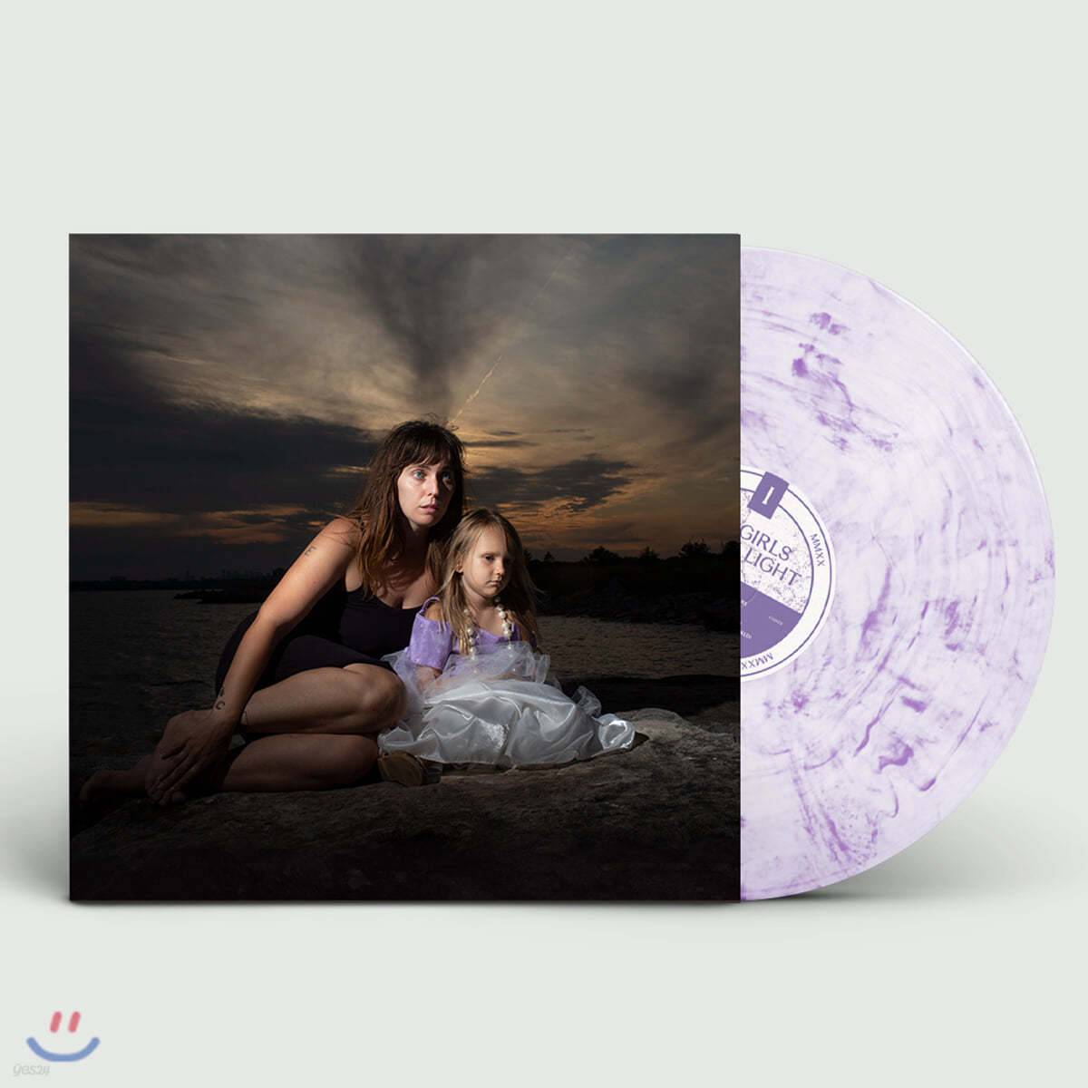 U.S. Girls (유에스 걸스) - 7집 Heavy Light [화이트 &amp; 라벤더 스플래터 컬러 LP]