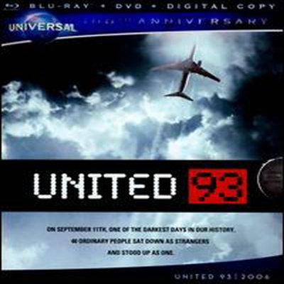 United 93 (öƮ 93) (ѱ۹ڸ)(Blu-ray + DVD + Digital Copy) (2006)