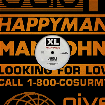 Jungle — Happy Man / House in LA 앨범 커버