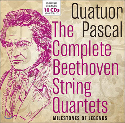 파스칼 사중주단이 연주하는 베토벤 현악 사중주 전집 (Quatuor Pascal - The Complete Beethoven String Quartets)
