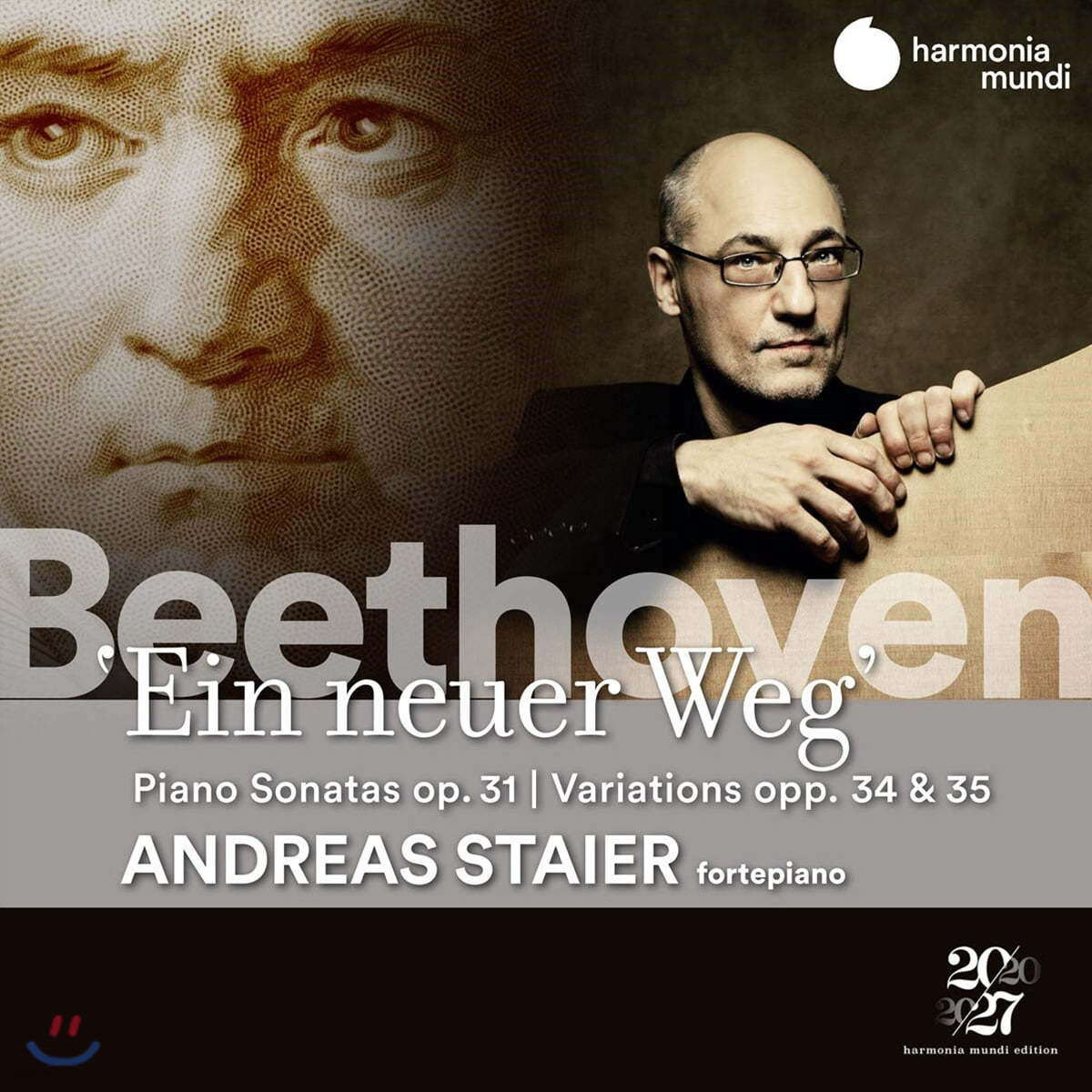 Andreas Staier 베토벤: 피아노 소나타 16,17,18번, 변주곡 - 안드레아스 슈타이어 (Beethoven: &#39;Ein neuer Weg&#39;)
