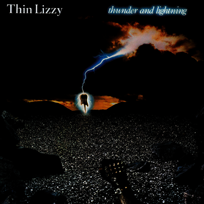 Thin Lizzy — Thunder & Lightning 앨범 커버