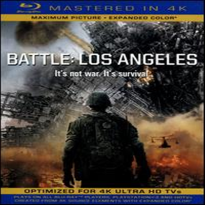 Battle Los Angeles (ν ) (Mastered in 4K)(ѱ۹ڸ)(Single-Disc Blu-ray+Ultra Violet Digital Copy) (2011)