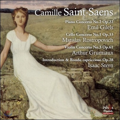 Emil Gilels / Isaac Stern : ǾƳ ְ 2, ÿ 1, ̿ø 3, ֿ е īġ - 淼, ׷̿, νƮġ (Saint-Saens: Concertos)