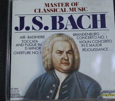 Masters Of Classical Music : J.S Bach 