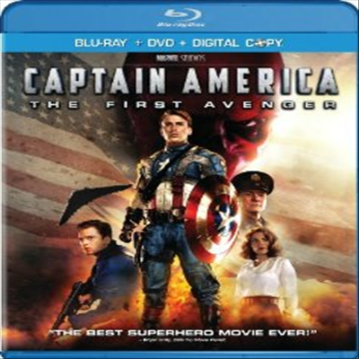 Captain America: The First Avenger (ĸƾ Ƹ޸ī: ۽Ʈ 庥) (ѱ۹ڸ)(Blu-ray) (2011)