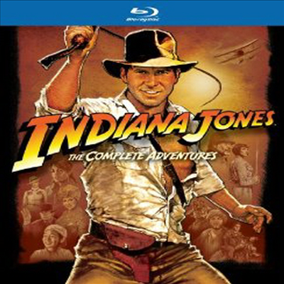 Indiana Jones: The Complete Adventures - Raiders of the Lost Ark / Temple of Doom / Last Crusade / Kingdom of the Crystal Skull (εƳ ) (ѱ۹ڸ)(Blu-ray) (2011)