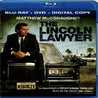 The Lincoln Lawyer (링컨 차를 타는 변호사) (한글무자막)(Blu-ray/DVD Combo + Digital Copy) (2011)