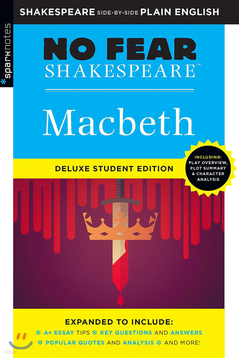 Macbeth: No Fear Shakespeare Deluxe Student Editions - Shakespeare Side-By-Side Plain English