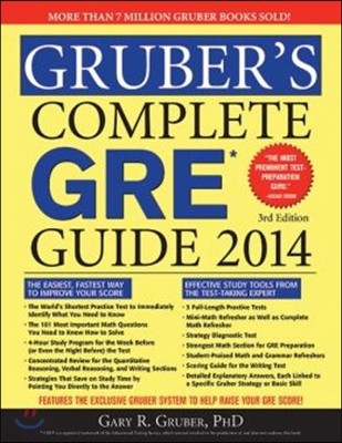 Gruber's Complete GRE Guide 2014