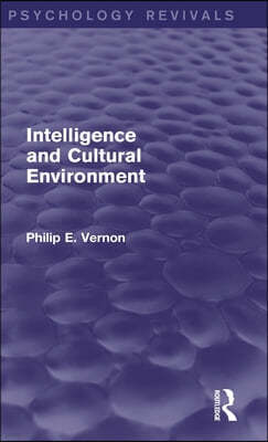 Intelligence and Cultural Environment