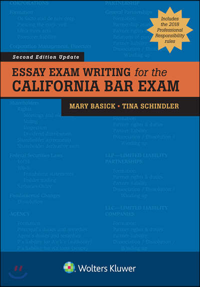 Essay Exam Writing for the California Bar Exam