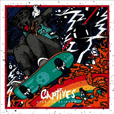 Captives — Over The Rainbow 앨범 커버