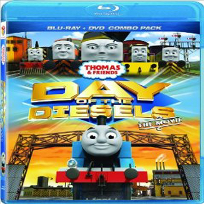 Thomas & Friends: Day of the Diesels (丶 ģ) (ѱ۹ڸ)(Blu-ray + DVD Combo) (2011)