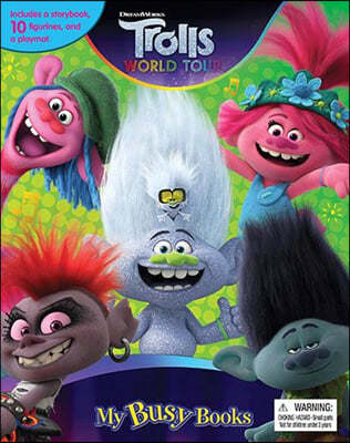 DreamWorks Trolls World Tour My Busy Books : 드림웍스 노래하는 요정 트롤 월드 투어 비지북