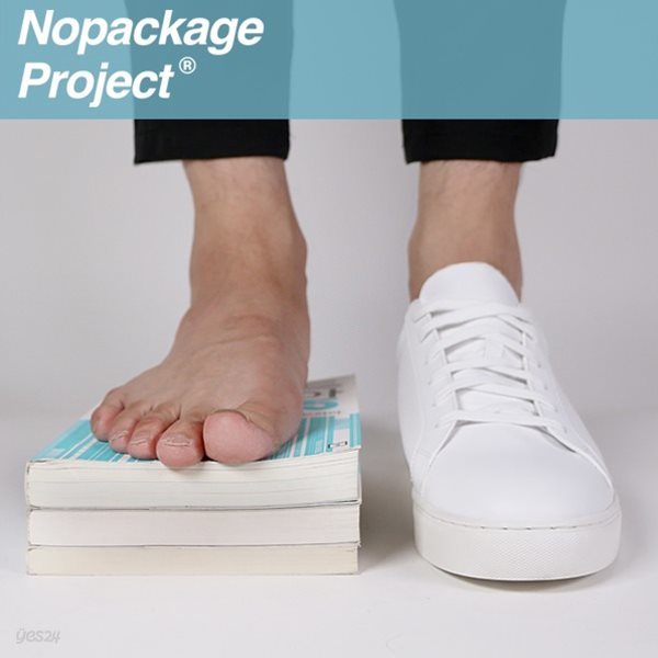 [정품 Nopackage Project] 움짤확인 남자 7cm 키높이 스니커즈 남성 화이트 단화 굽높은 흰색 운동화 블랙 슬랙스 검정 신발