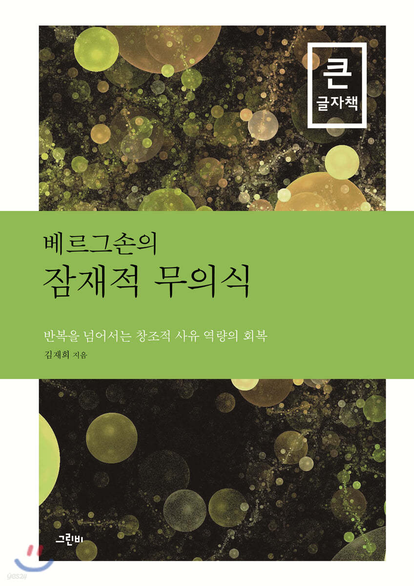 베르그손의 잠재적 무의식 (큰글자책)