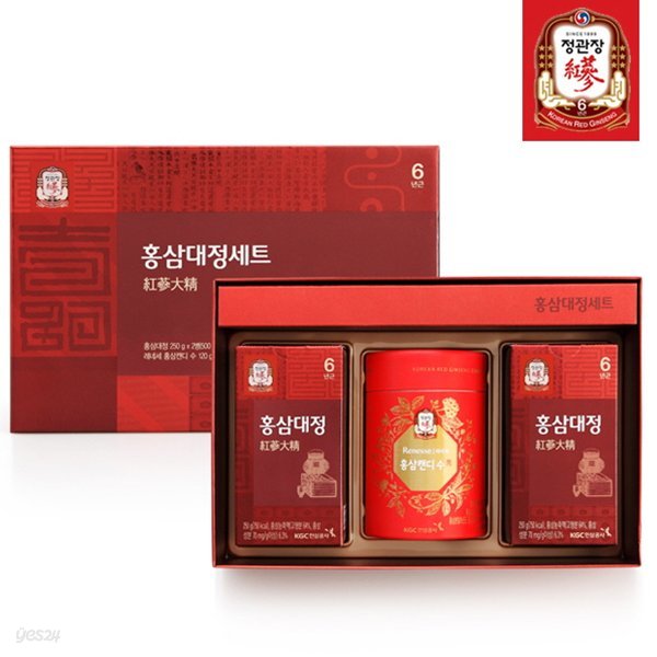 [정관장] 홍삼대정세트 (홍삼대정 250g * 2병 + 홍삼캔디 120g)