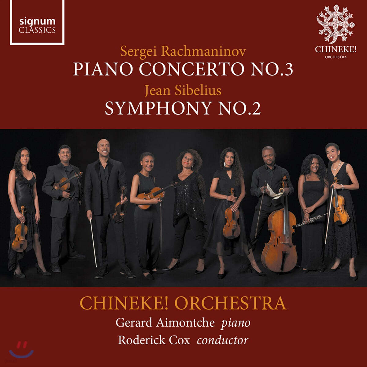 Roderick Cox / Chineke! Orchestra 라흐마니노프: 피아노 협주곡 3번 / 시벨리우스: 교향곡 2번