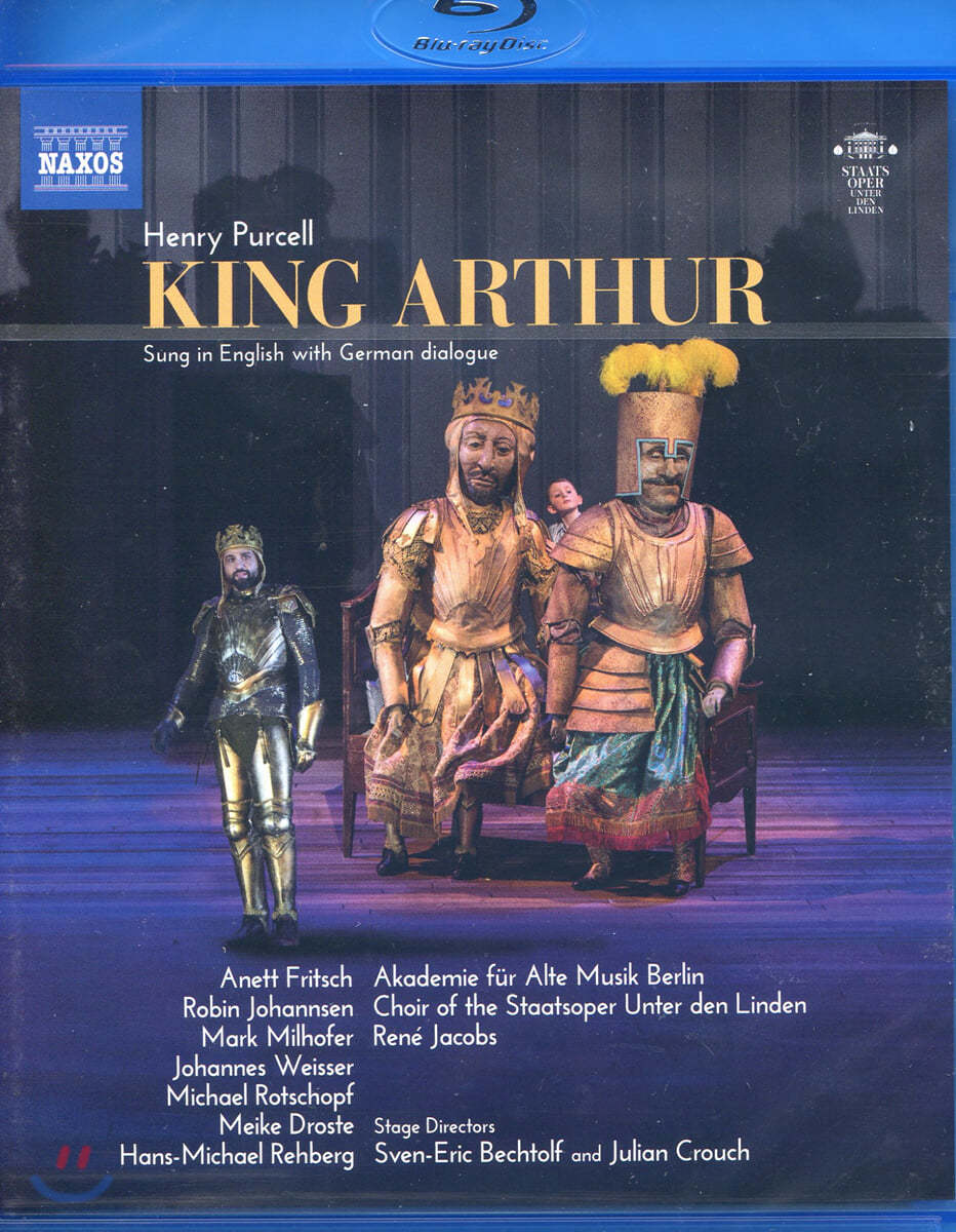 Rene Jacobs 퍼셀: 오페라 '아더 왕' (Purcell: King Arthur)