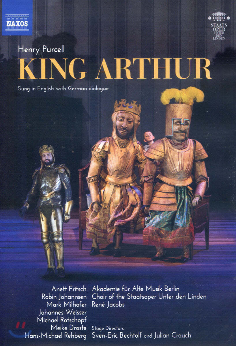 Rene Jacobs 퍼셀: 오페라 &#39;아더 왕&#39; (Purcell: King Arthur)