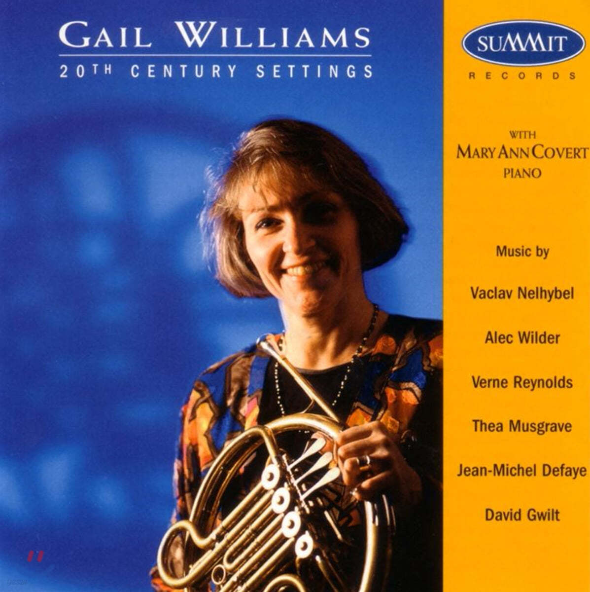 Gail Williams 호른으로 연주하는 20세기 음악들 (20th Century Settings)