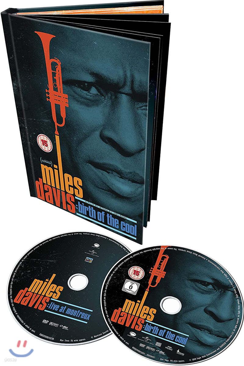 &#39;마일즈 데이비스, 쿨 재즈의 탄생&#39; 다큐멘터리 (Miles Davis - Birth of the Cool: A Film by Stanley Nelson) [2DVD]