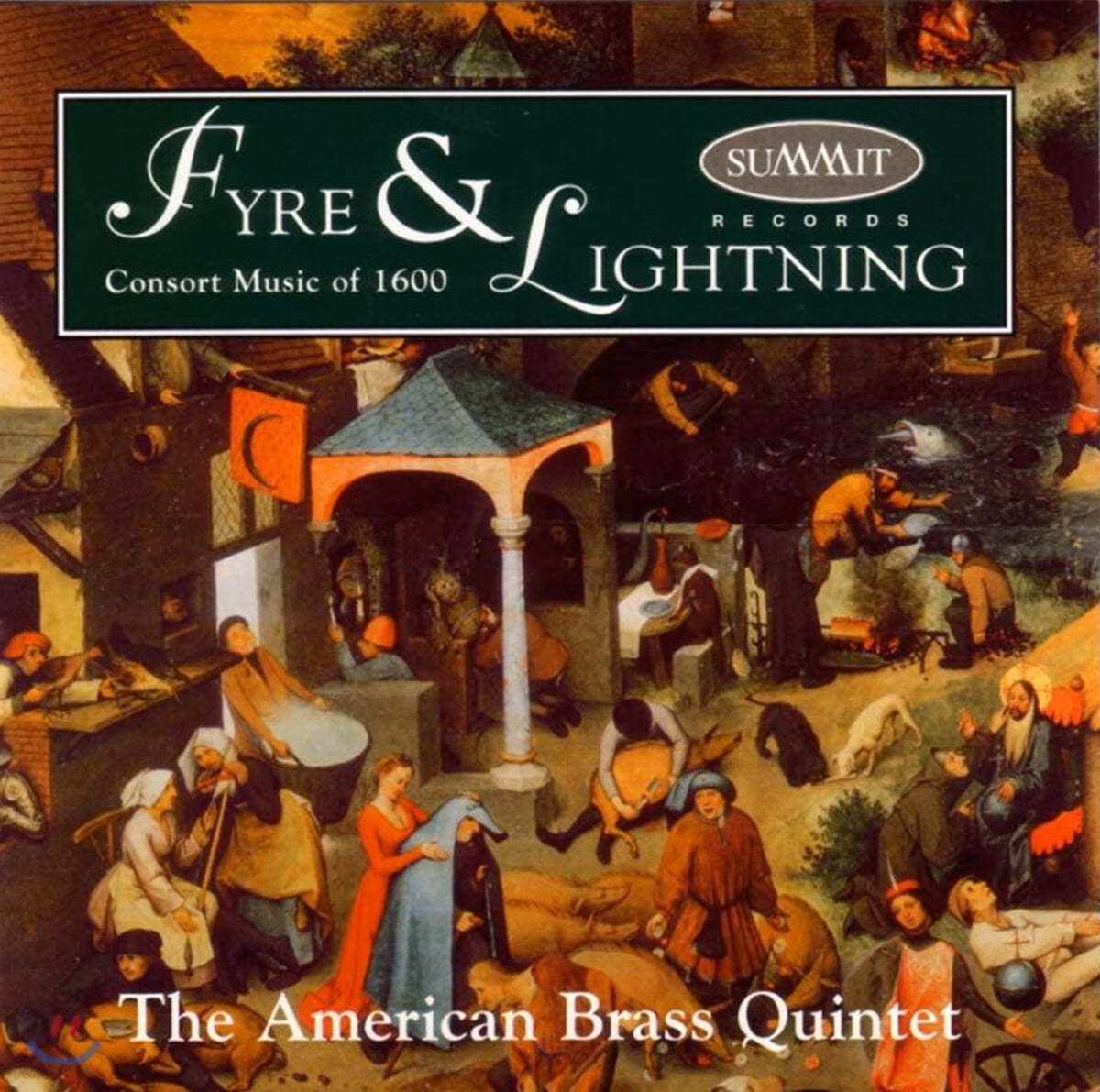American Brass Quintet 파이어 앤 라이트닝 - 관악 오중주 음악집 (Fyre &amp; Lightning)