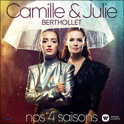Camille Berthollet, Julie Berthollet — Camille & Julie Berthollet 비발디: 사계 전곡, 사계 편곡 작품들 (nos 4 saisons) 앨범 커버