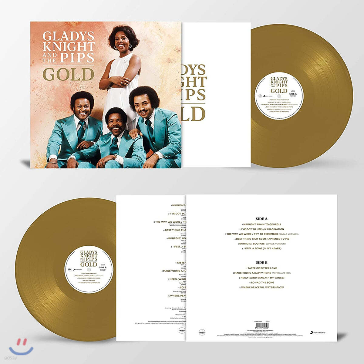 Gladys Knight (글래디스 나이트) - Gold [골드 컬러 LP]