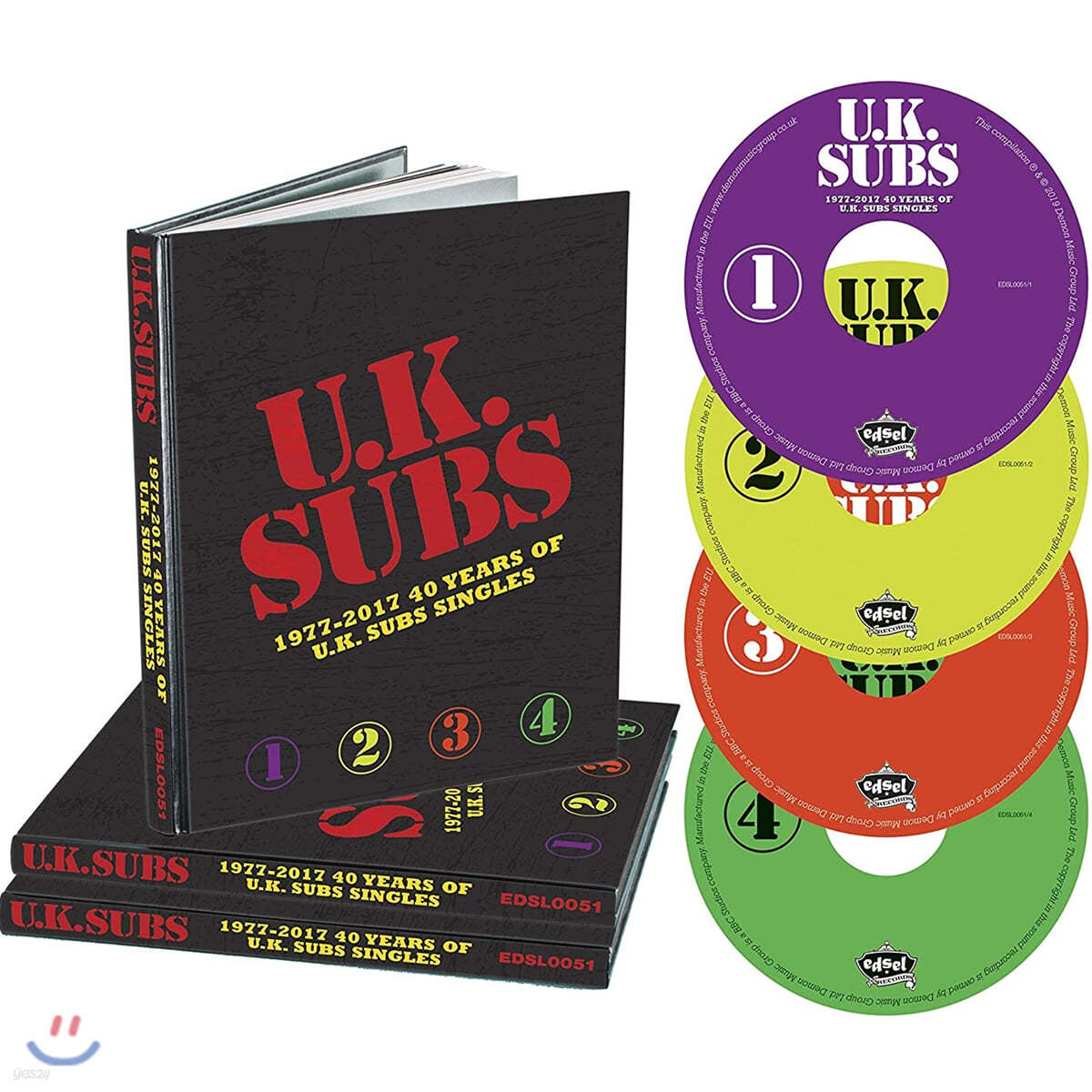 UK Subs (유케이 서브스) - 1977-2017 : 40 years of UK Subs Singles